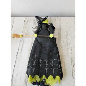 Hanging cute witch bat Halloween sparkle glitter decor